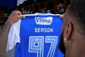 Foto: Reprodução/Redes Sociais CruzeiroGerson usará a camisa 97