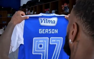 Foto: Reprodução/Redes Sociais CruzeiroGerson usará a camisa 97
