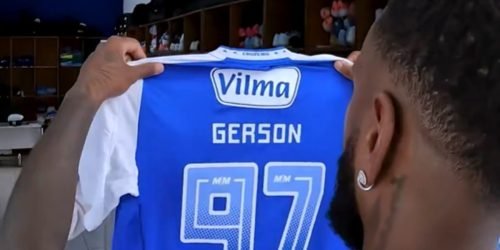 Foto: Reprodução/Redes Sociais CruzeiroGerson usará a camisa 97