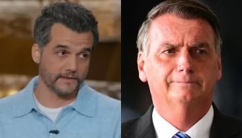 Wagner Moura e Jair Bolsonaro — Foto: 1 de 1 Wagner Moura e Jair Bolsonaro - Fot