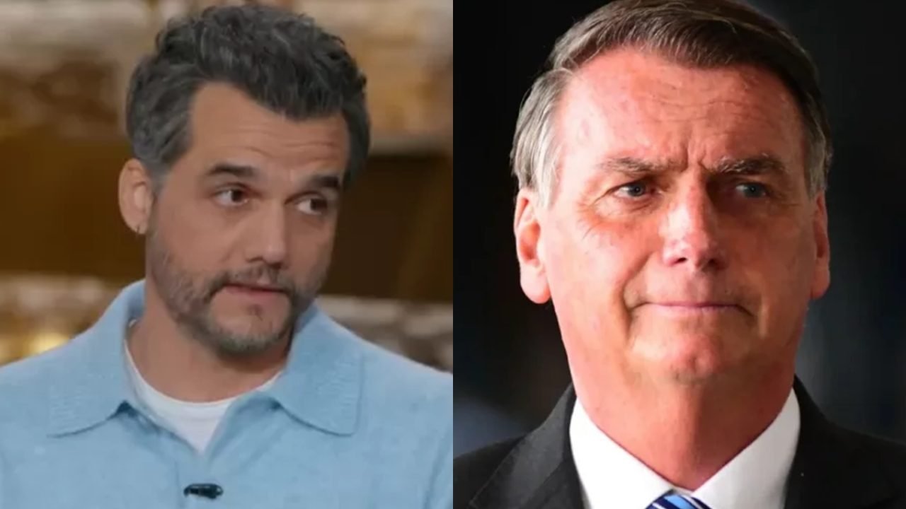 Wagner Moura e Jair Bolsonaro — Foto: 1 de 1 Wagner Moura e Jair Bolsonaro - Fot