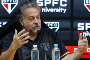 Júlio Casares é presidente do São Paulo — Foto: Reprodução/XJulio Casares é pres