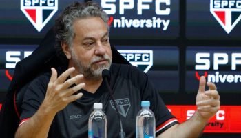 Júlio Casares é presidente do São Paulo — Foto: Reprodução/XJulio Casares é pres