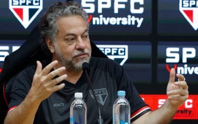 Júlio Casares é presidente do São Paulo — Foto: Reprodução/XJulio Casares é pres