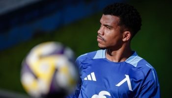 Maicon Araújo em ação pelo Levski Sofia — Foto: Divulgação/Levski SofiaBrasileir