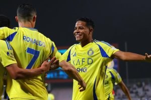 Wesley defende o Al Nassr — Foto: Reprodução/InstagramWesley defende o Al Nassr