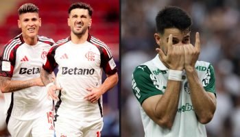 Flamengo e Palmeiras já são favoritos em 2026 — Foto: Adriano Fontes / Flamengo