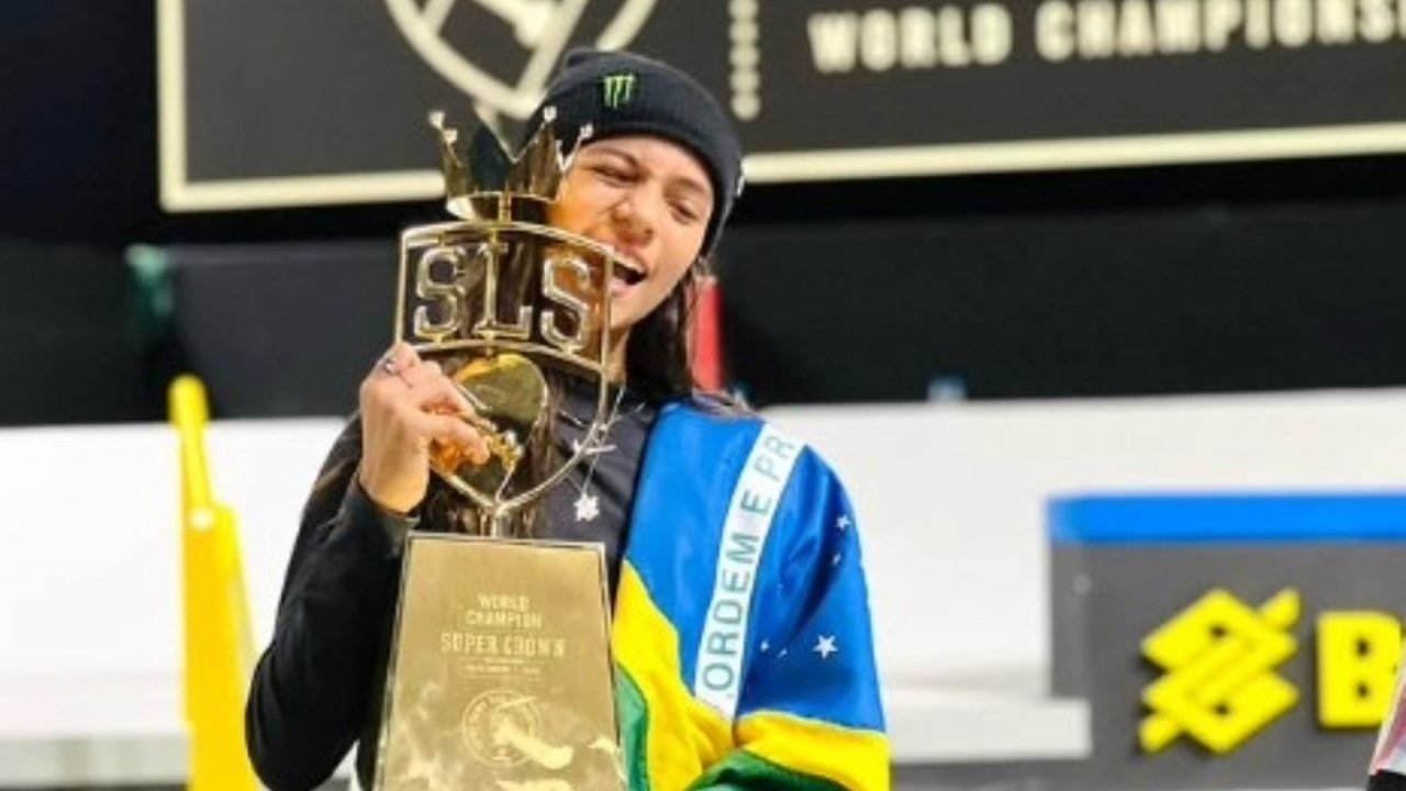 Rayssa Leal atinge patamar de lendas do skate — Foto: Reprodução/ InstagramAos 1