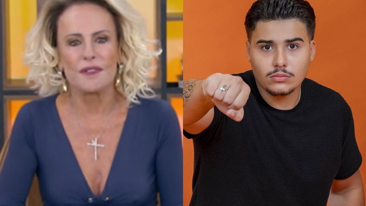 Montagens de imagem mostra Ana Maria Braga e Pedro do BBB 26 — Foto: 1 de 1 Mont