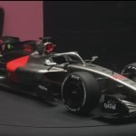 Pintura do R26 da Audi é predominantemente prata, com detalhes em preto e vermel