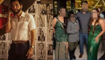 Um convidado de uma formanda em Mossoró apareceu vestido com o uniforme do Exérc