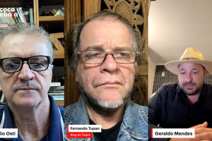 Acordo foi anunciado pelo deputado federal Geraldo Mendes durante live com Osti e Tupan (Reprodução)