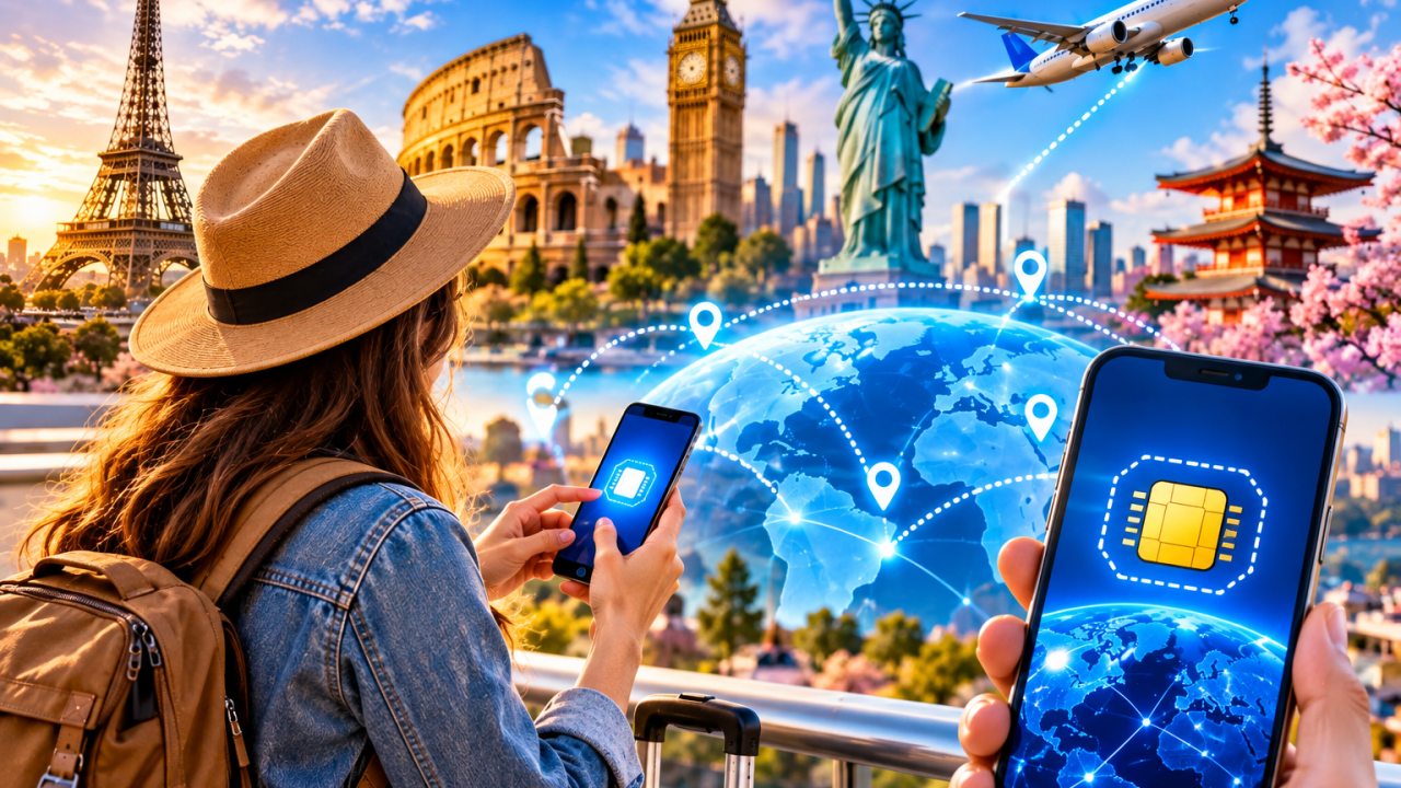 Conectividade Global em Viagem