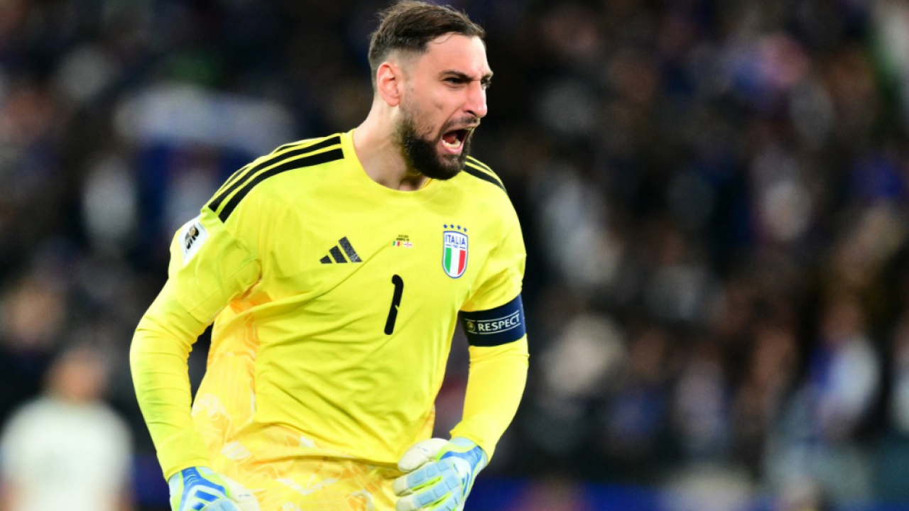 Foto: Goleiro da Itália Gianluigi Donnarumma STEFANO RELLANDINI / AFP