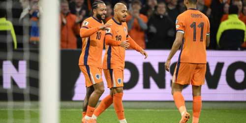 Seleção da Holanda — Foto: Seleção da Holanda JOHN THYS / AFP