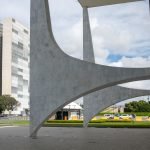 Fachada do Congresso Nacional e Palácio do Planalto deputados e senadores — Foto