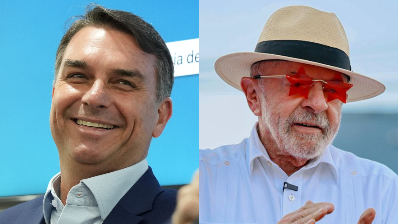 Flavio-Bolsonaro-e-Lula-pesquisa-PoderDataAya