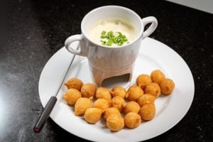 Fondue de coxinha Bavaro