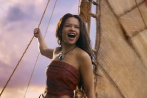 Cena colorida do trailer do Live-action de Moana — Foto: 1 de 1 Cena colorida do