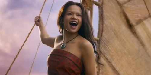 Cena colorida do trailer do Live-action de Moana — Foto: 1 de 1 Cena colorida do
