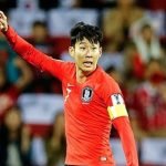 Jogador Son Heung-min da Aleçeão da Coreia do Sul. — Foto: Jogador Son Heung-min