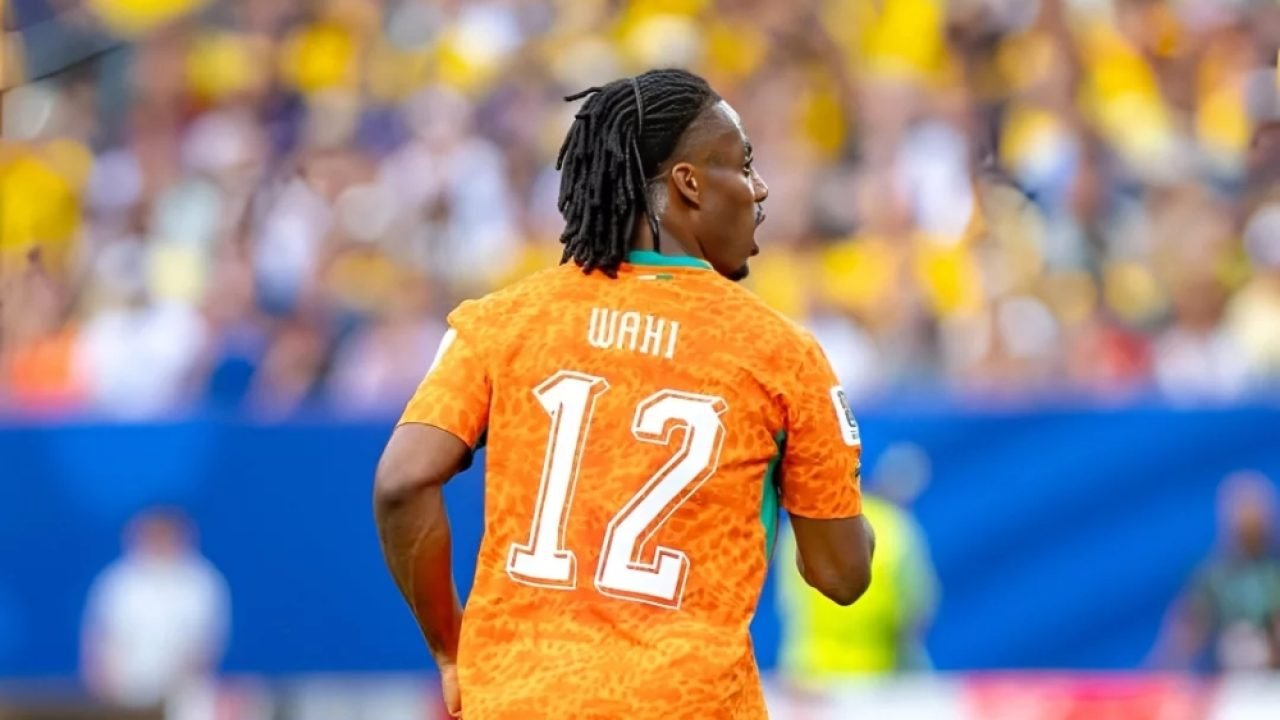 Jogador da Seleção da Costa do Marfim, Elye Wahi. — Foto: Jogador da Seleção da