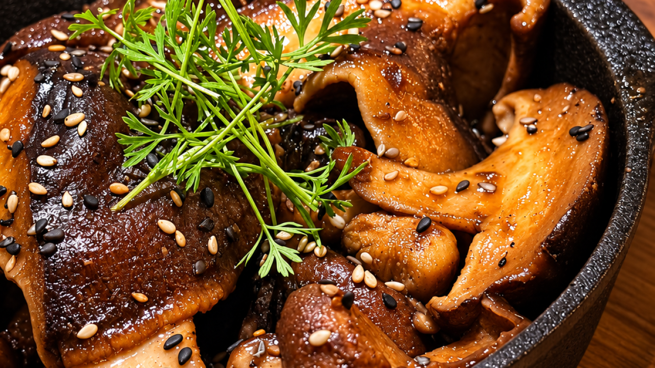 Shitake Oriental. Foto: Divulgação