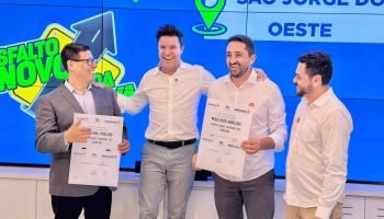 Governo do Paraná, Secid, pavimentação asfáltica, Guto Silva