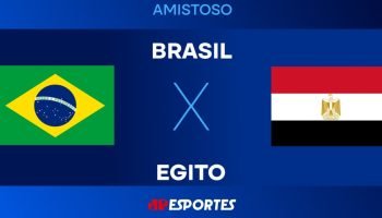 Amistoso entre Brasil e Egito — Foto: Amistoso entre Brasil e Egito Jovem Pan