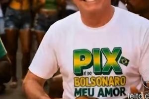 Flávio lança jingle de campanha de ritmo de samba e falando do pix que foi criad