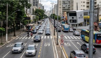 Foto: Adeus abordagem: câmeras inteligentes no trânsito já multam motoristas sem