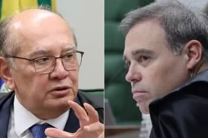 Foto: O GLOBO: Embate entre os ministros Gilmar Mendes e Mendonça sobre os Vorca