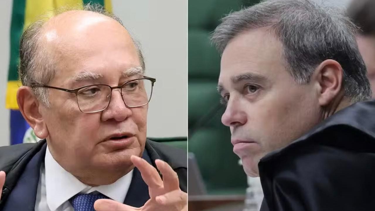 Foto: O GLOBO: Embate entre os ministros Gilmar Mendes e Mendonça sobre os Vorca