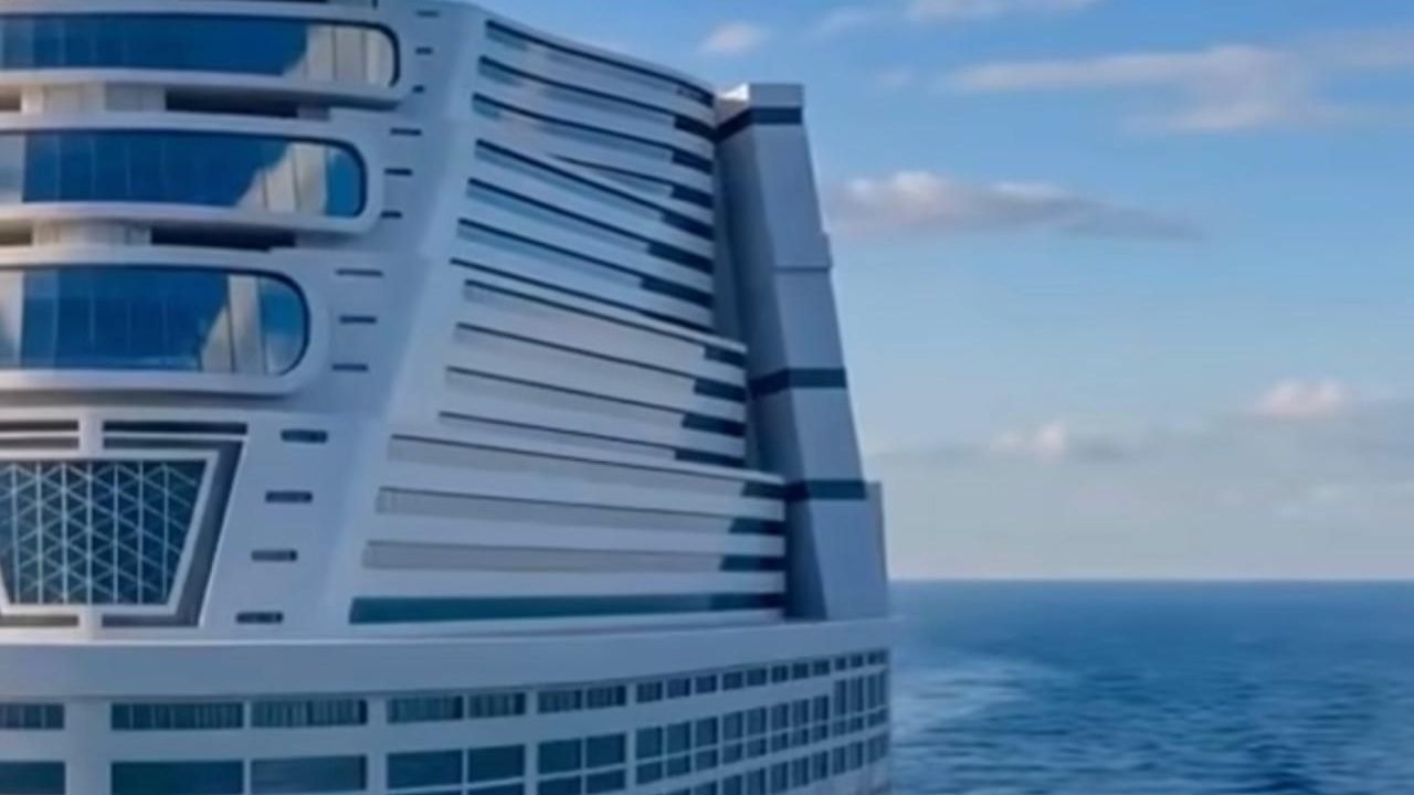Veja imagens de um projeto de cidade flutuante com capacidade para até 80 mil pe