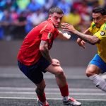 Foto: Reprodução / @kings_leaguebrBrasil perdeu para a Espanha na estreia