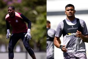 Corinthians e Ponte Preta se enfrentam na Neo Química Arena — Foto: Rodrigo Coca