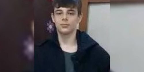 O menino estava saindo da escola quando foi atropelado. — Foto: O menino estava