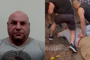 O suspeito de agredir a PM em um bar de Londrina — Foto: O suspeito de agredir a