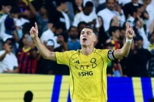 Foto: Instagram/cristianoCristiano Ronaldo em jogo do Al Nassr