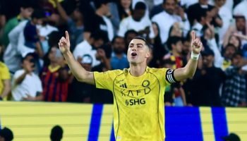 Foto: Instagram/cristianoCristiano Ronaldo em jogo do Al Nassr