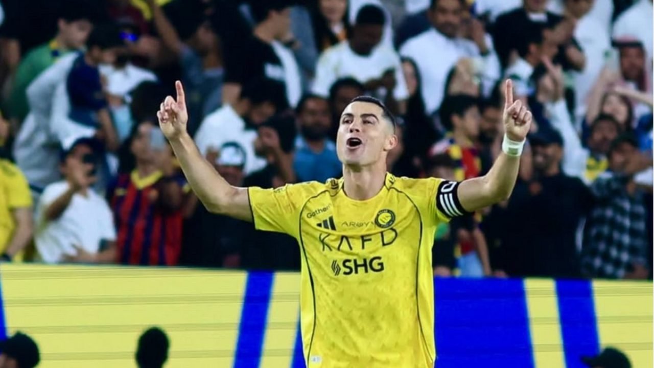 Foto: Instagram/cristianoCristiano Ronaldo em jogo do Al Nassr