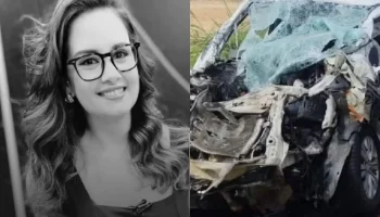 Alice, de 35 anos, deixou o marido e um filho de nove meses — Foto: Alice, de 35