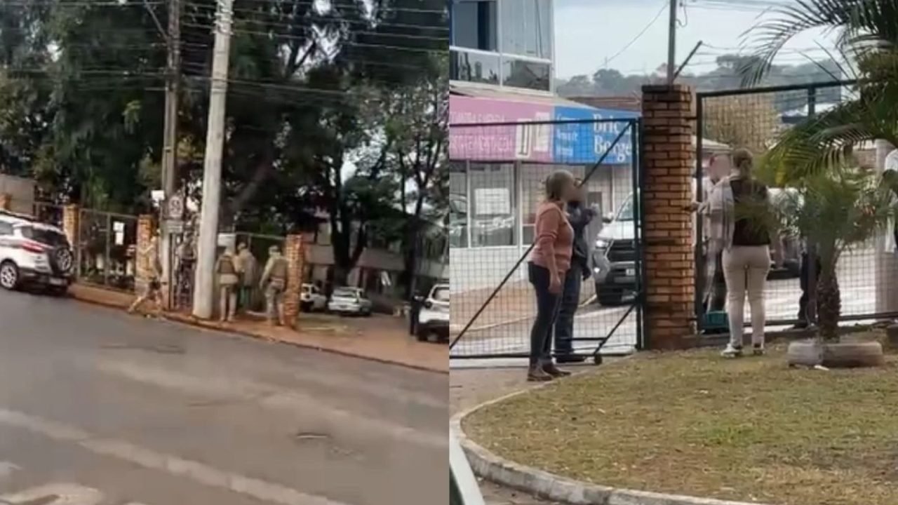 O estado de saúde do estudante não foi divulgado oficialmente. — Foto: O estado