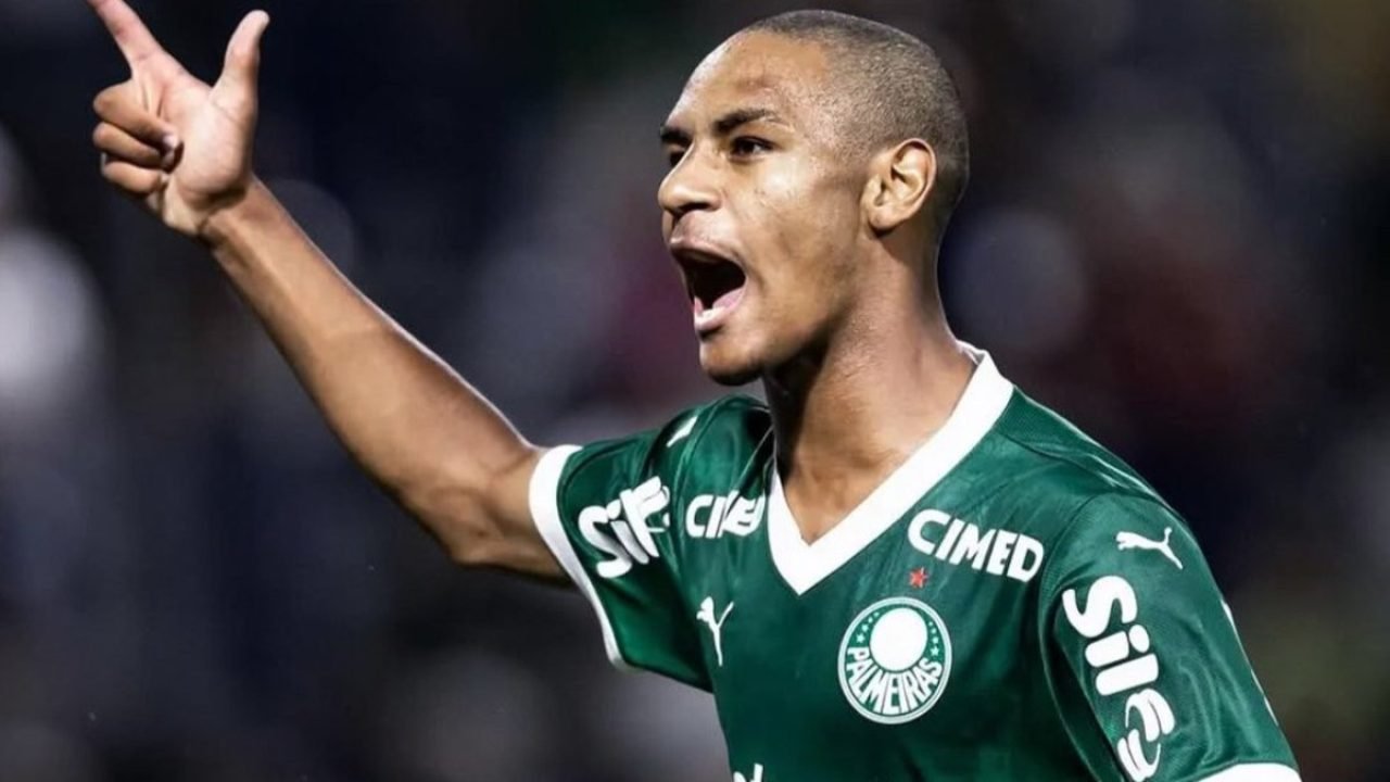 Eduardo Conceição, joia do Palmeiras — Foto: Reprodução/XEduardo Conceição compl