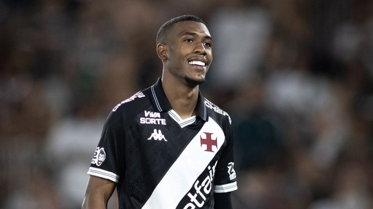 Rayan é um dos destaques do Vasco — Foto: Matheus Lima/VascoRayan é um dos desta