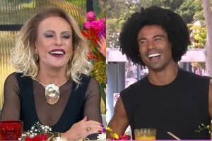 Foto: 1 de 1 Montagem de imagens mostra Ana Maria Braga (à esquerda) e Breno Cor