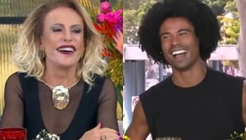 Foto: 1 de 1 Montagem de imagens mostra Ana Maria Braga (à esquerda) e Breno Cor