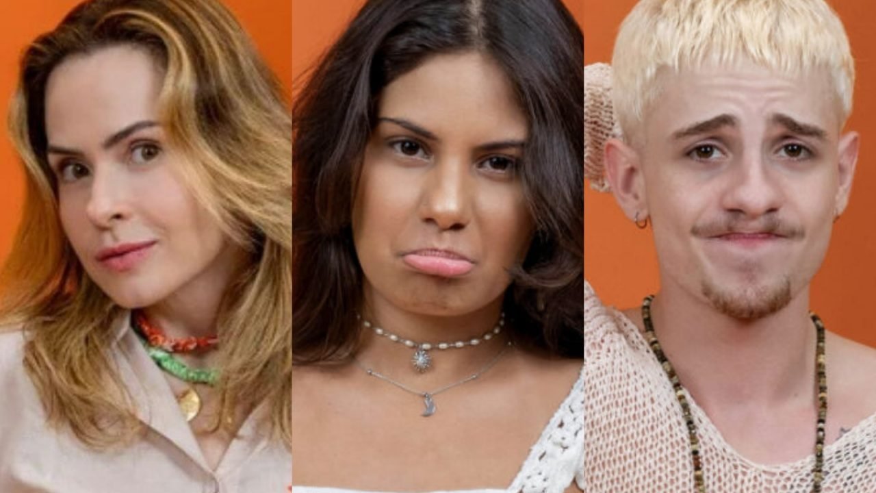Ana Paula Renault, Gabriela e Juliano Floss disputam o 16º Paredão do BBB — Foto