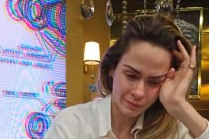 Ana Paula Renault chora no Raio-X desta segunda-feira (20/4) no BBB 26 — Foto: 1