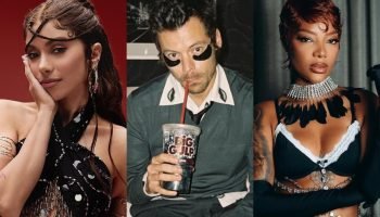Montagem com fotos de Anitta, Harry Styles e Ludmilla — Foto: 1 de 1 Montagem co